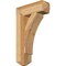 Ekena Millwork Thorton Craftsman Rough Sawn Bracket, Western Red Cedar, 4"W x 14"D x 22"H BKT04X14X22THR04RWR - alternate 1